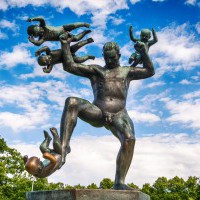 Frogner park, Norway