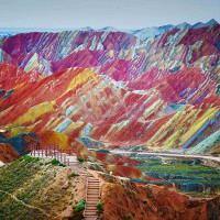 Zhangye Danxia, Chin...