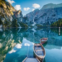 Lago di Braies, Dolo...