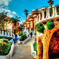 Parc Guellm, Barcelo...